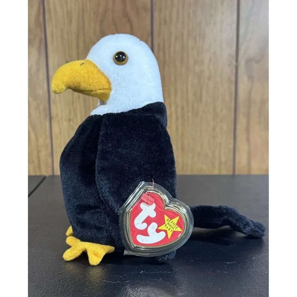 Ty Beanie Baby Baldy The‎ Eagle Plush Toy Vintage 1996